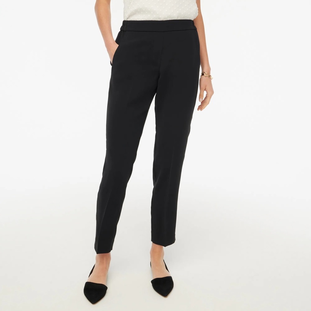 J.Crew Factory Black Jamie Straight Leg Pants